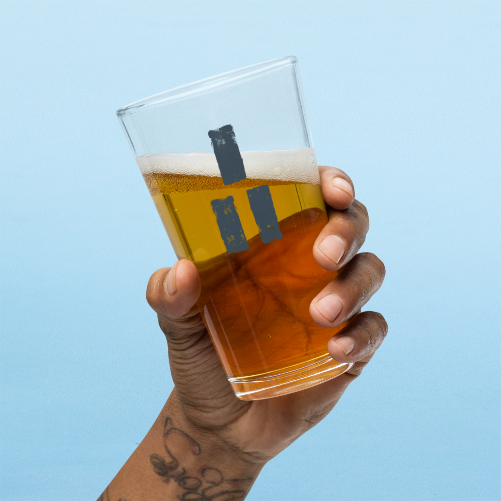 Blazes Pint Glass
