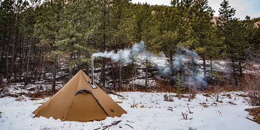 Is a hot tent the key for winter camping?