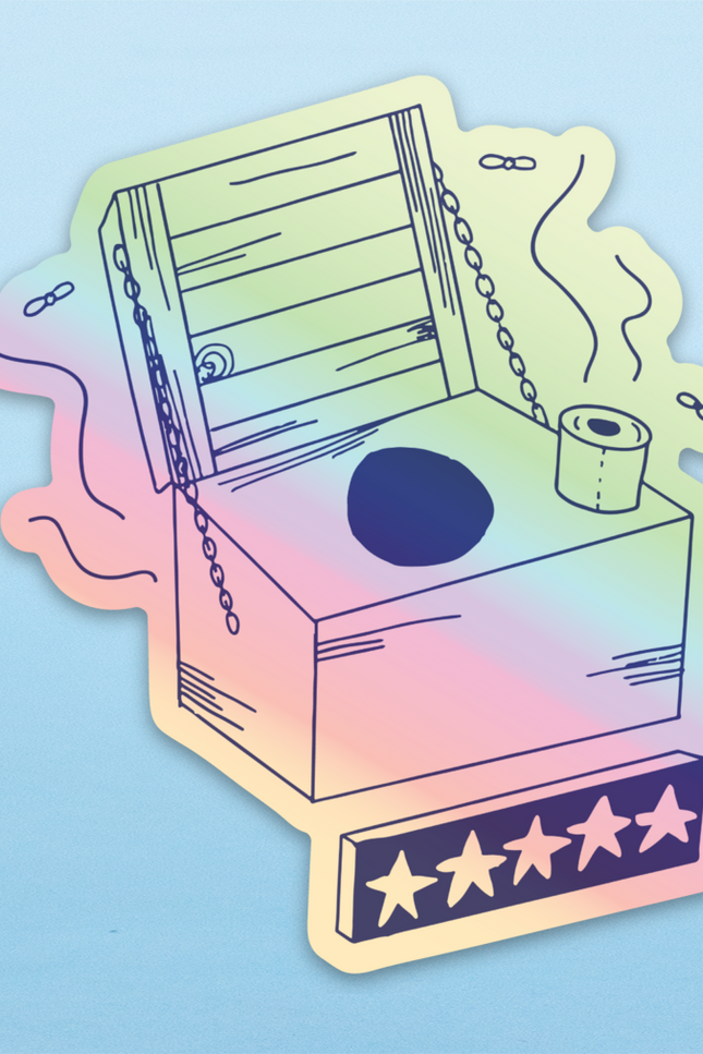 Thunder Box Holographic Sticker