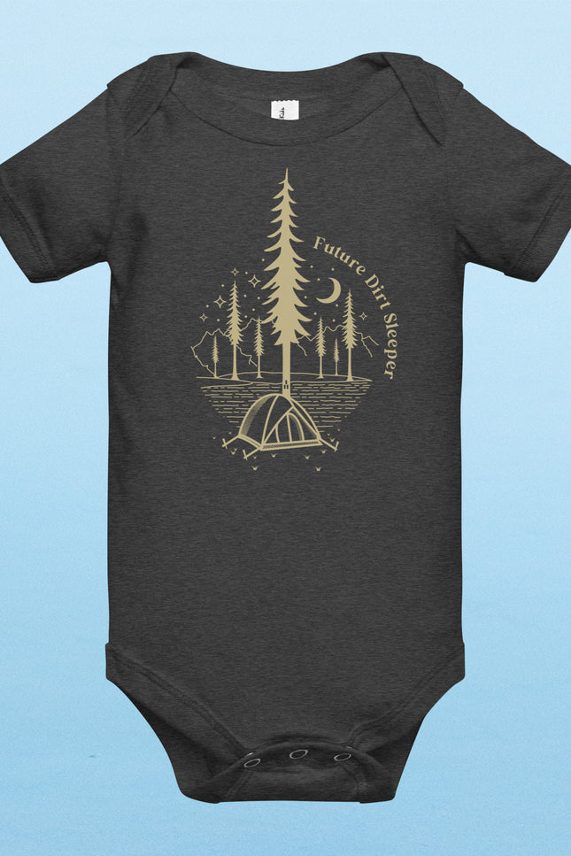 Future Dirt Sleeper Baby Onesie