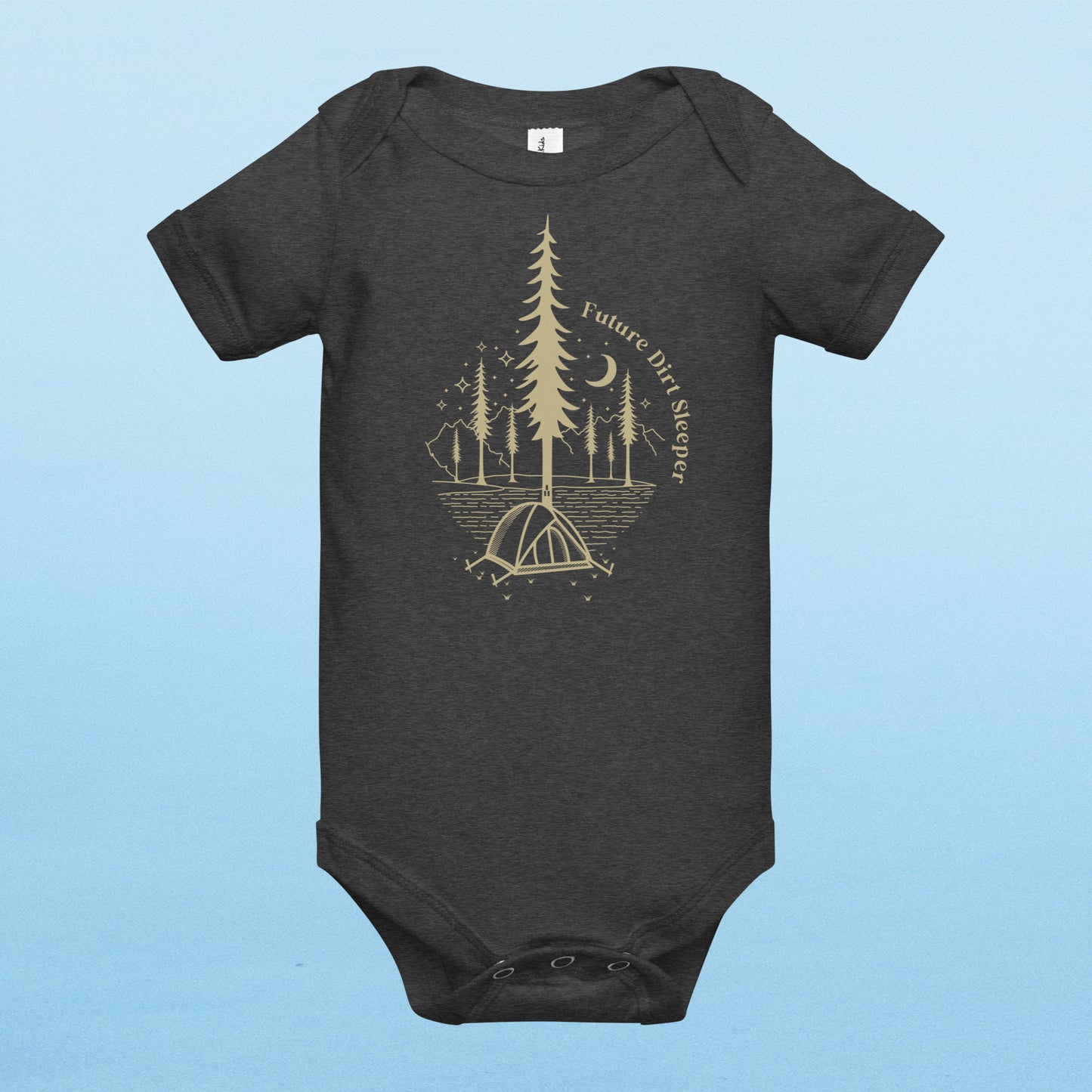 Future Dirt Sleeper Baby Onesie