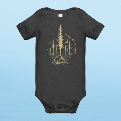 Future Dirt Sleeper Baby Onesie