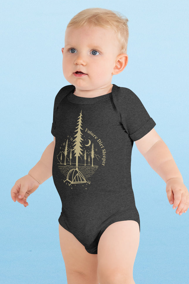 Future Dirt Sleeper Baby Onesie