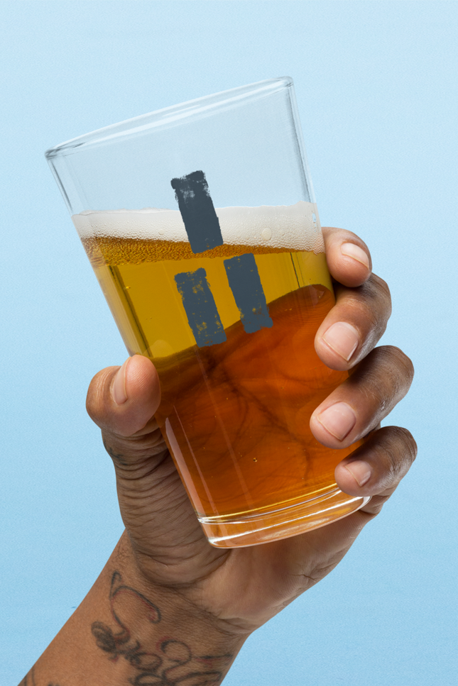 Blazes Pint Glass