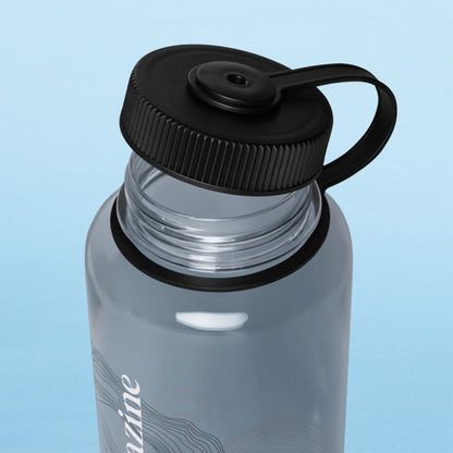 Topo Lines Wide Mouth Water Bottle